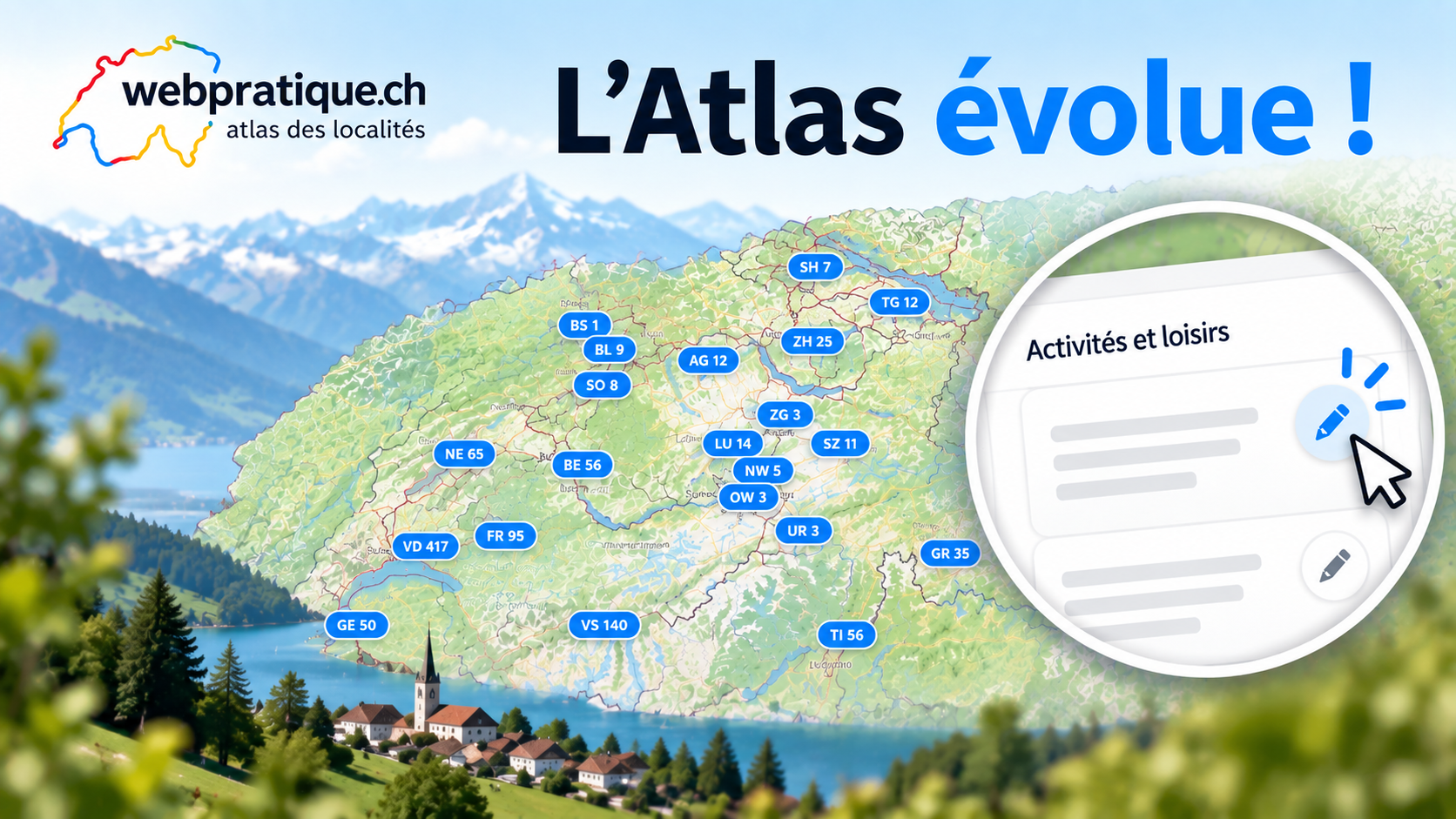 Grosse évolution de l’Atlas des localités !