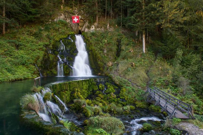 La cascade de Jaun