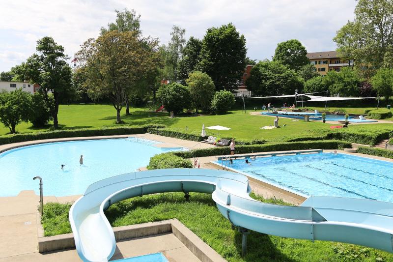 Vue de la piscine