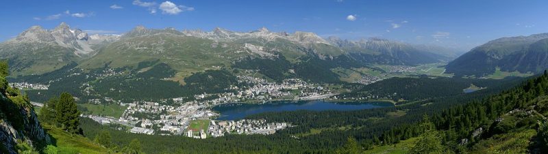 Panorama de St-Moritz