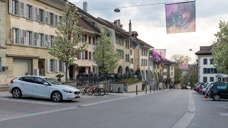 Rue Centrale d'Avenches.