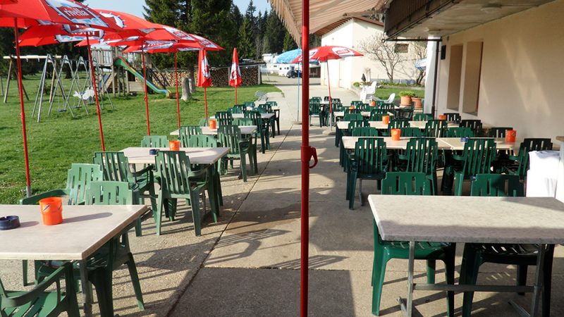 La terrasse des Cluds