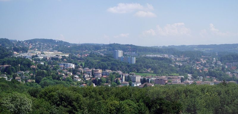 Panorama depuis la tour de Sauvabelin