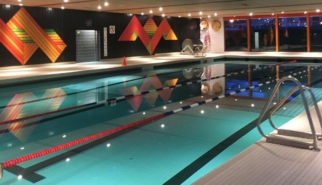 La piscine du Collège de la Plaine