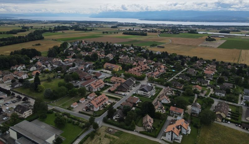 Chéserex vu du ciel