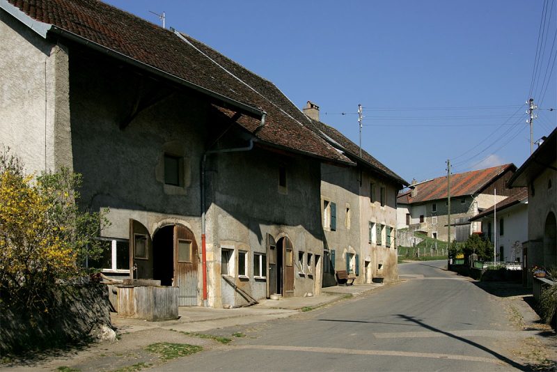 Vue villageoise de Bretonnières