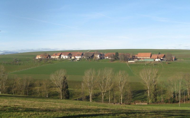 Le village de Champtauroz