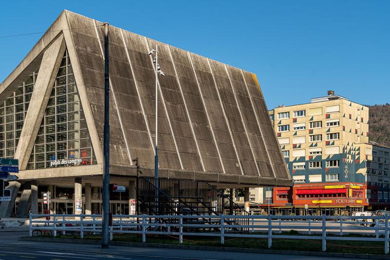 Le Palais des congrès de Bienne