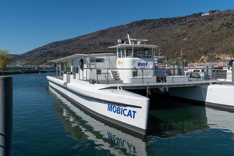 Des croisières lacustres sont possibles depuis Bienne