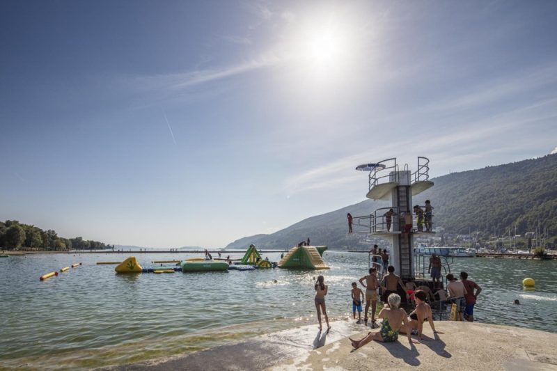 La plage de Bienne
