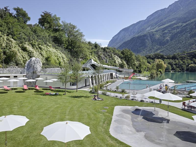 Vue générale des Bains de Géronde