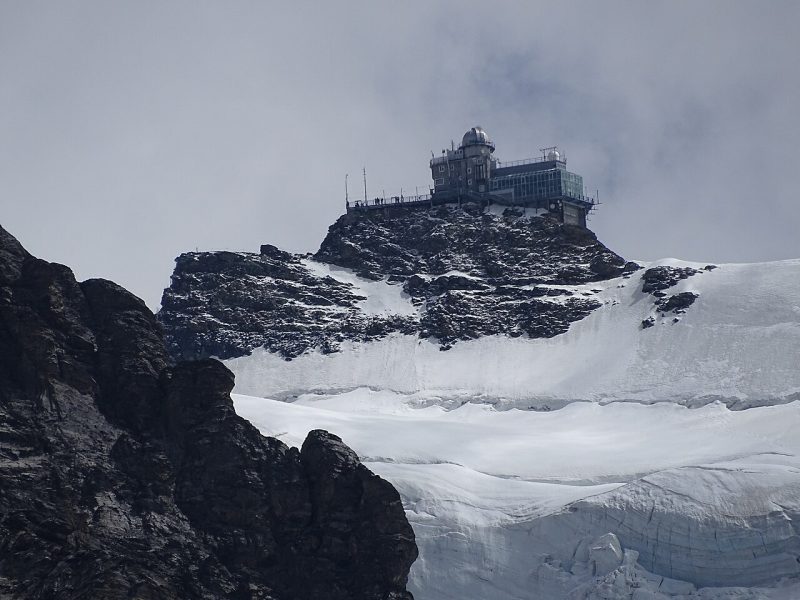 L'observatoire du Sphinx vu depuis le nord