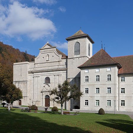 L'abbatiale de Bellelay