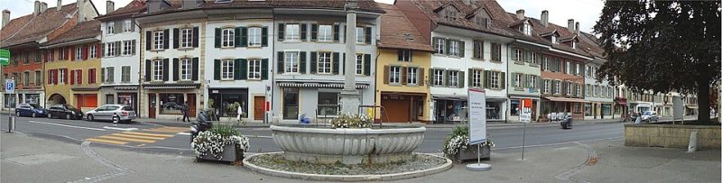La vieille ville de Nidau