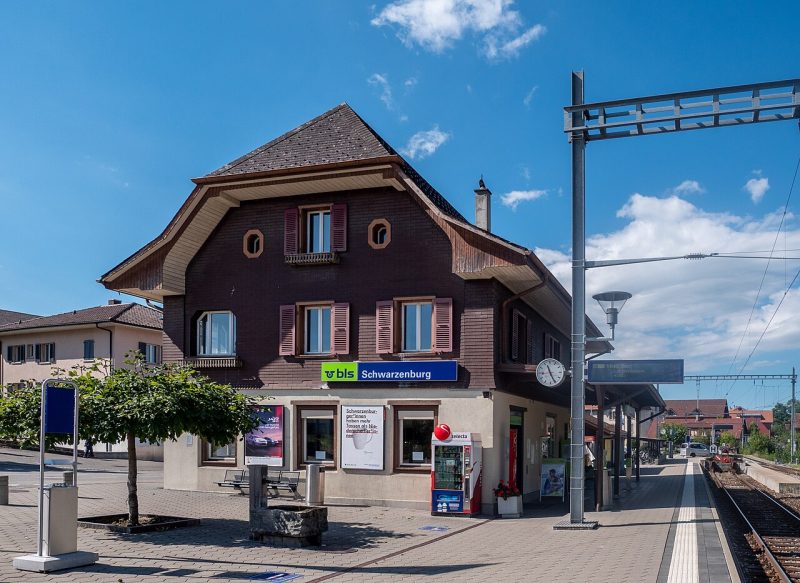 La gare de Schwarzenburg